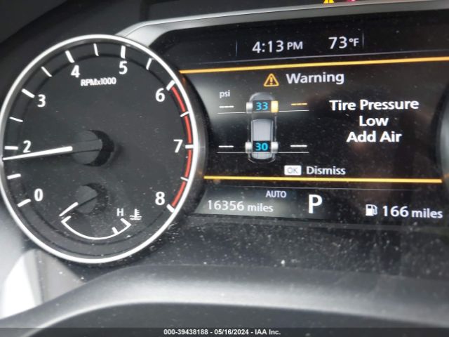 JN8BT3BB5NW339832 Nissan Rogue Sv Intelligent Awd