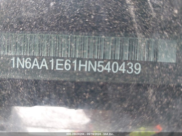 Nissan TITAN SV 2017 1N6AA1E61HN540439 Image 9