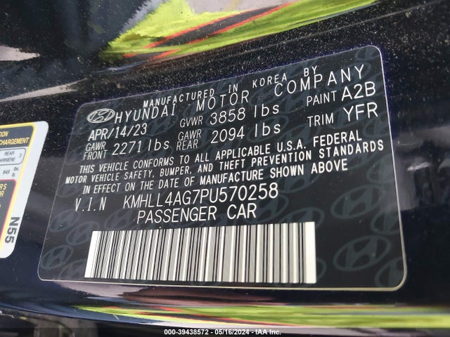 Hyundai ELANTRA SE 2023 KMHLL4AG7PU570258 Image 9