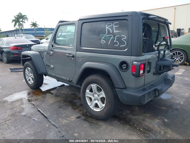 1C4GJXAN0MW756753 Jeep Wrangler Sport S 4x4