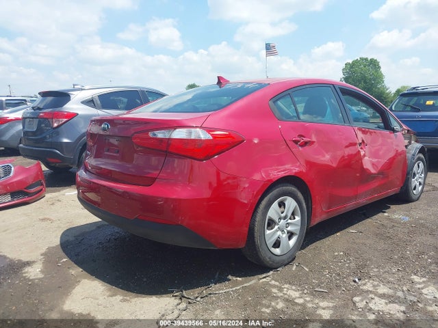 KIA FORTE LX 2015 KNAFX4A60F5372477 Image 4