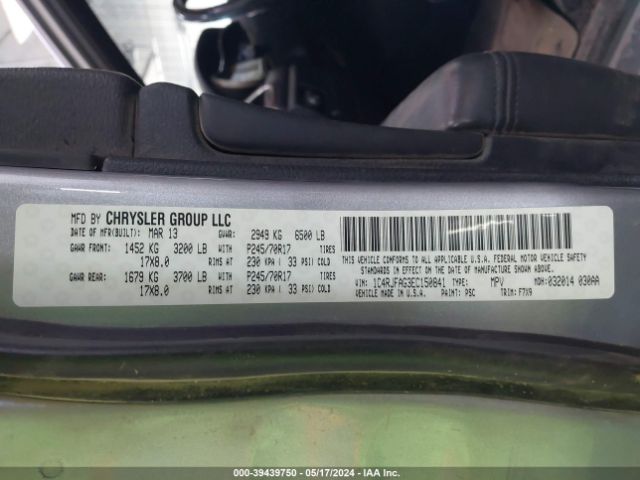 1C4RJFAG3EC150841 Jeep Grand Cherokee Laredo