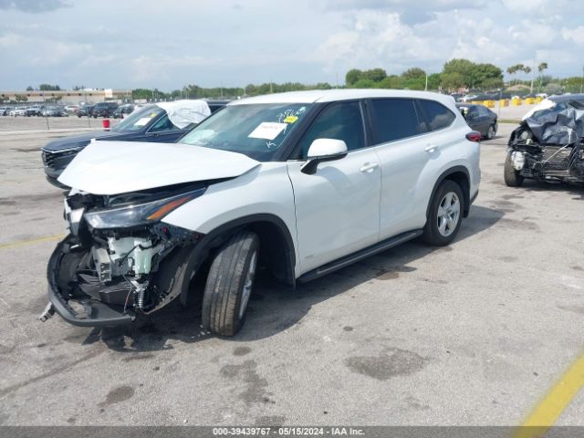 5TDBBRCH9PS568960 Toyota Highlander Hybrid Le
