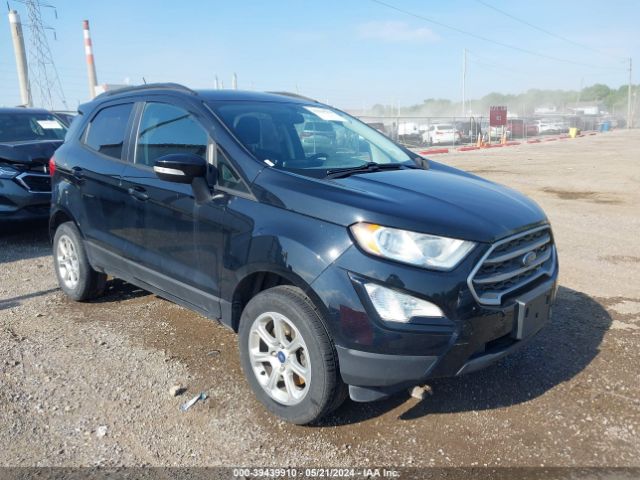 MAJ6S3GL8KC265777 Ford Ecosport Se