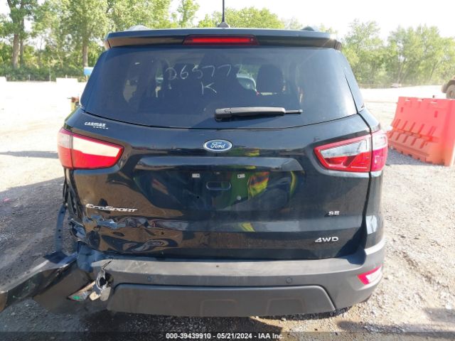 MAJ6S3GL8KC265777 Ford Ecosport Se