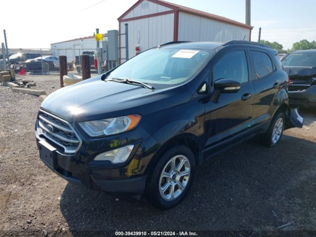 MAJ6S3GL8KC265777 Ford Ecosport Se