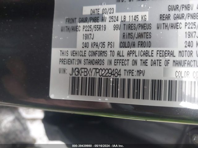 JM3KFBXY7P0229484 Mazda Cx-5 2.5 Turbo Signature