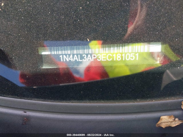 Nissan Altima 2.5 S 2014 1N4AL3AP3EC181051 Image 9
