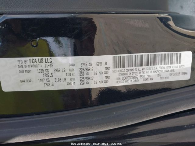 2C4RDGCG8GR215834 Dodge Grand Caravan Sxt