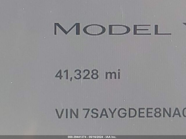 7SAYGDEE8NA003084 Tesla Model Y Long Range Dual Motor All-wheel Drive