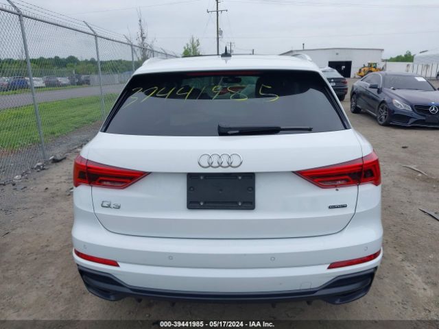 WA1EECF38L1055511 Audi Q3 Premium Plus 45 Tfsi S Line Quattro Tiptronic