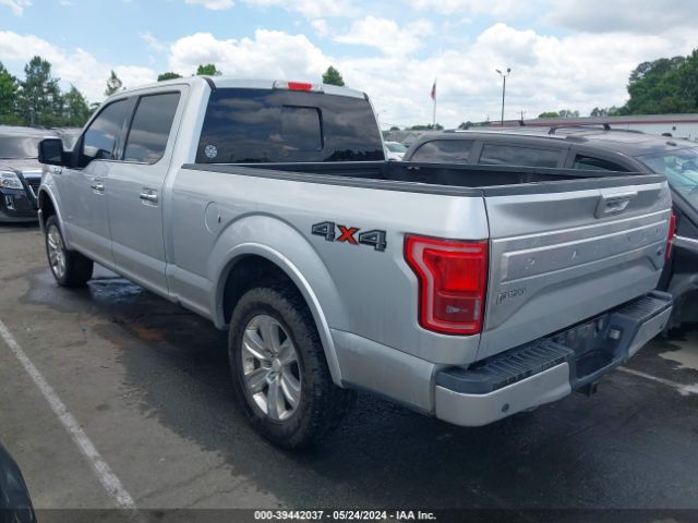 1FTFW1EG9GFC33371 Ford F-150 Platinum