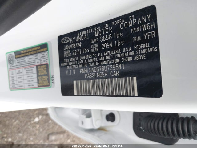 Hyundai ELANTRA SEL 2024 KMHLS4DG7RU729541 Image 9