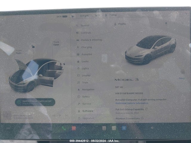 Tesla Model 3 Rear-wheel Drive 2024 5YJ3E1EA6RF745355 Image 13