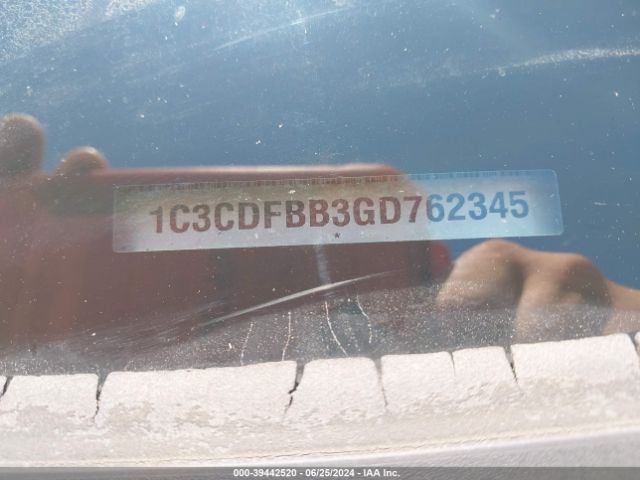 1C3CDFBB3GD762345 Dodge DART SXT