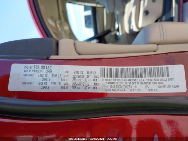 1C4RJEBG0LC305853 Jeep Grand Cherokee Limited 4x2