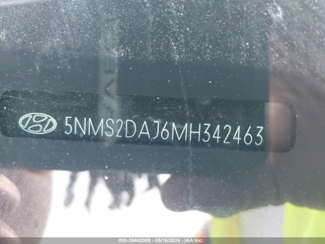 5NMS2DAJ6MH342463 Hyundai Santa Fe Sel