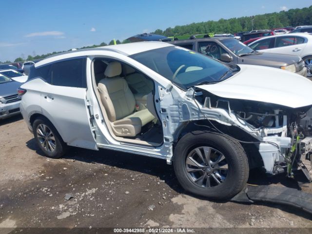 5N1AZ2MGXJN123527 Nissan MURANO SL