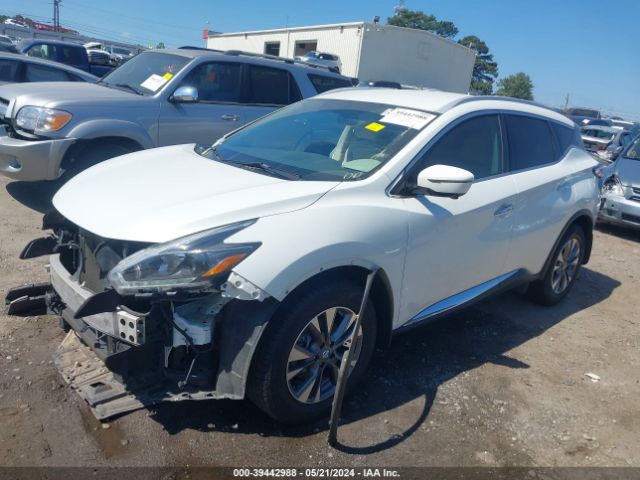 5N1AZ2MGXJN123527 Nissan MURANO SL