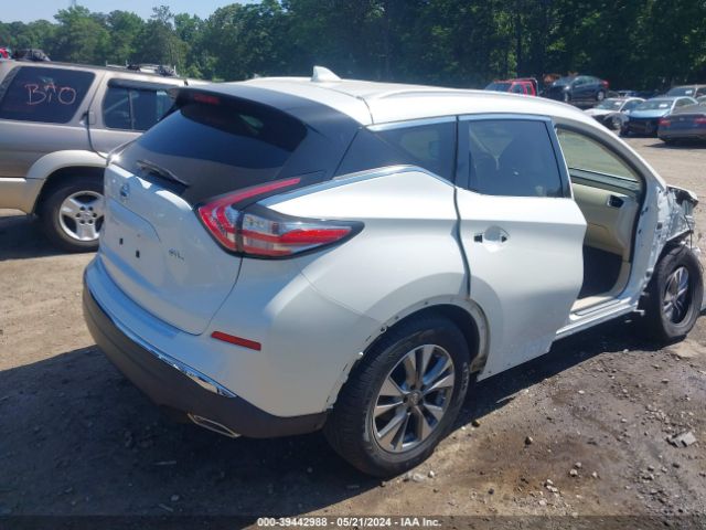 5N1AZ2MGXJN123527 Nissan MURANO SL