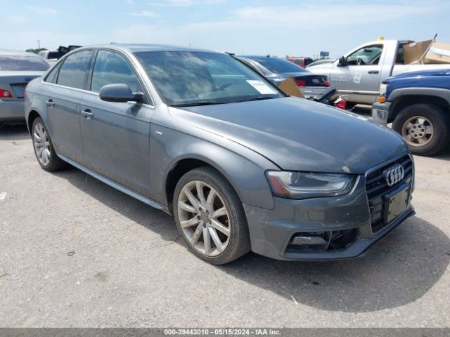 Продажа на аукционе авто 2014 Audi A4 2.0t Premium, vin: WAUAFAFL7EA059667, номер лота: 39443010