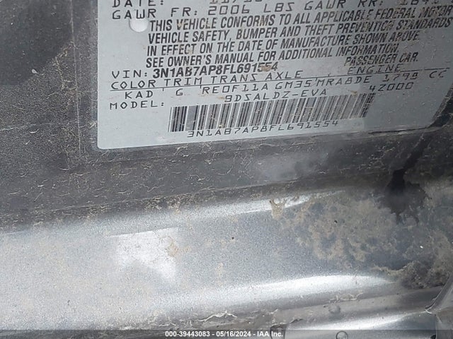 Nissan SENTRA SV 2015 3N1AB7AP8FL691554 Image 9