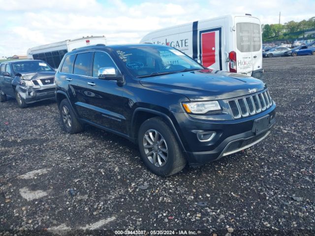 2015 Jeep Grand Cherokee Limited მანქანა იყიდება აუქციონზე, vin: 1C4RJFBG2FC802641, აუქციონის ნომერი: 39443087