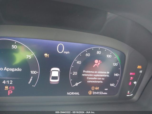 1HGCY2F63PA037868 Honda Accord Hybrid Ex-l