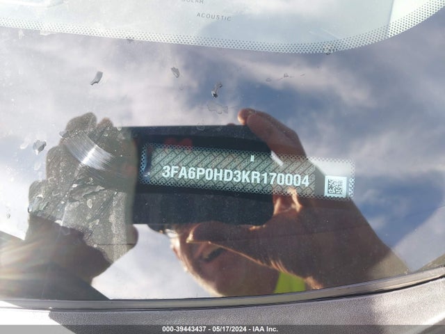 Ford FUSION SE 2019 3FA6P0HD3KR170004 Image 9