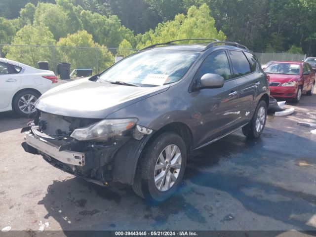 JN8AZ1MU2EW401541 Nissan MURANO SL