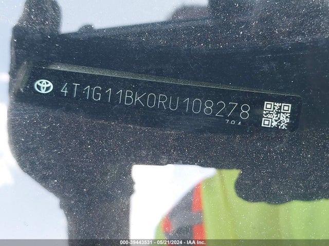 Toyota CAMRY SE 2024 4T1G11BK0RU108278 Image 9