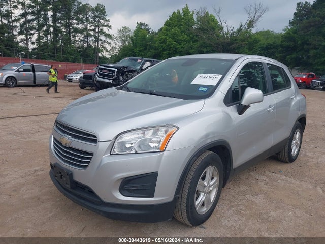 Chevrolet Trax 1ls 2016 KL7CJKSB3GB682601 Image 2