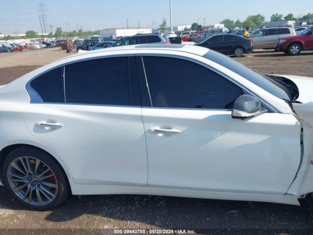 JN1FV7ARXJM700140 Infiniti Q50 3.0t Red Sport 400