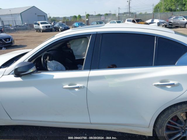 JN1FV7ARXJM700140 Infiniti Q50 3.0t Red Sport 400
