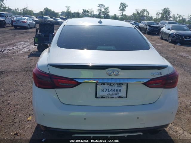 JN1FV7ARXJM700140 Infiniti Q50 3.0t Red Sport 400