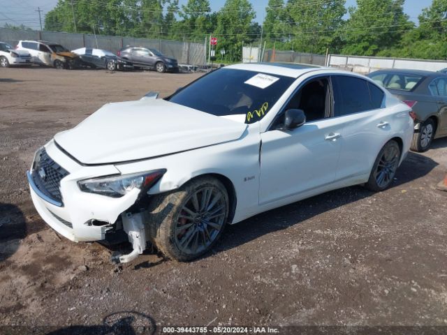 JN1FV7ARXJM700140 Infiniti Q50 3.0t Red Sport 400