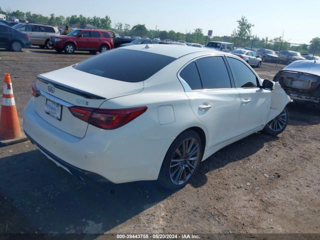 JN1FV7ARXJM700140 Infiniti Q50 3.0t Red Sport 400