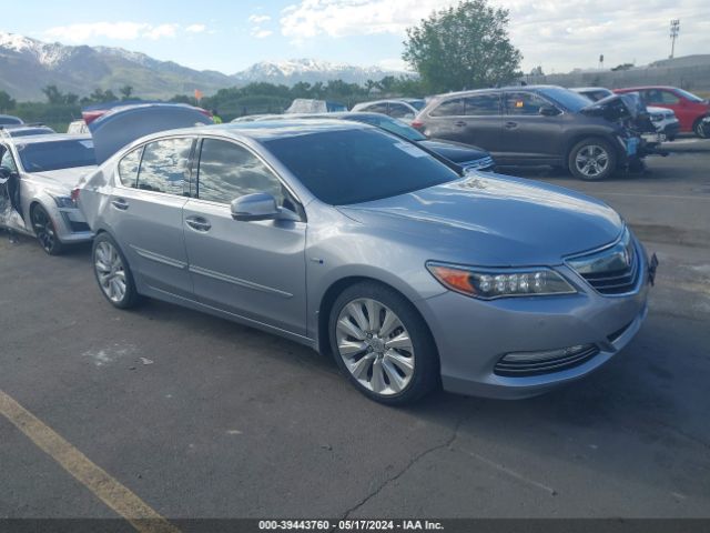 2016 Acura Rlx Sport Hybrid Advance Package მანქანა იყიდება აუქციონზე, vin: JH4KC2F99GC000149, აუქციონის ნომერი: 39443760