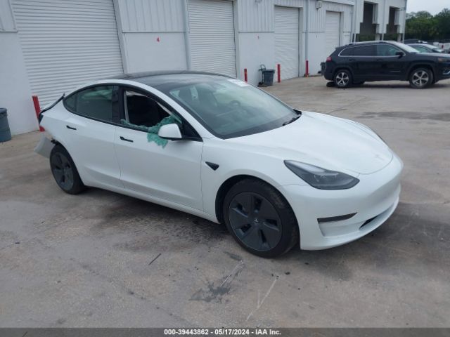Продаж на аукціоні авто 2023 Tesla Model 3 Rear-wheel Drive, vin: 5YJ3E1EA5PF586812, номер лоту: 39443862