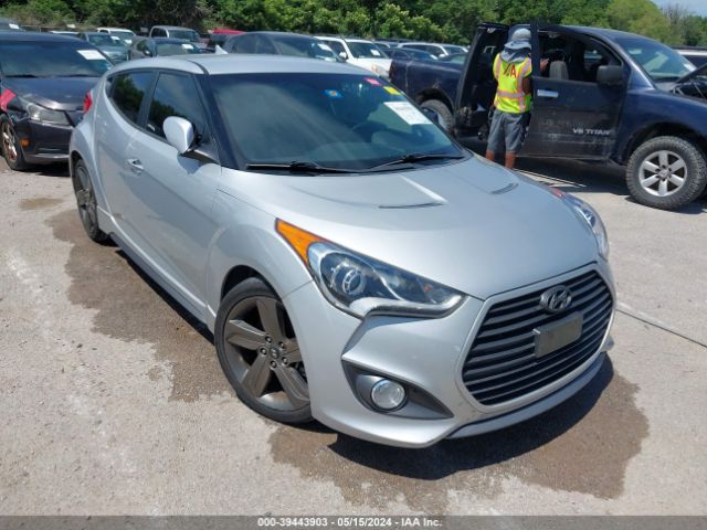 39443903 :رقم المزاد ، KMHTC6AE0FU218616 vin ، 2015 Hyundai Veloster Turbo مزاد بيع