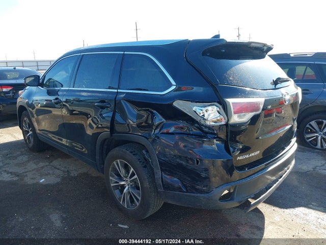 Toyota Highlander Xle V6 2016 5TDKKRFHXGS501635 Image 6