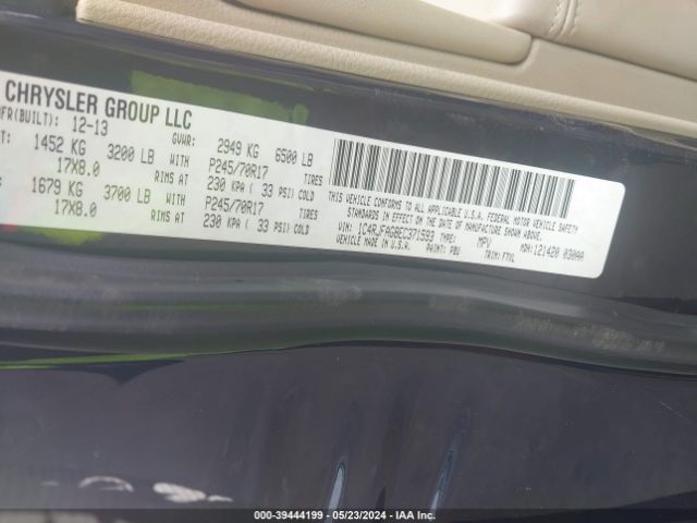 1C4RJFAG8EC371593 Jeep Grand Cherokee Laredo