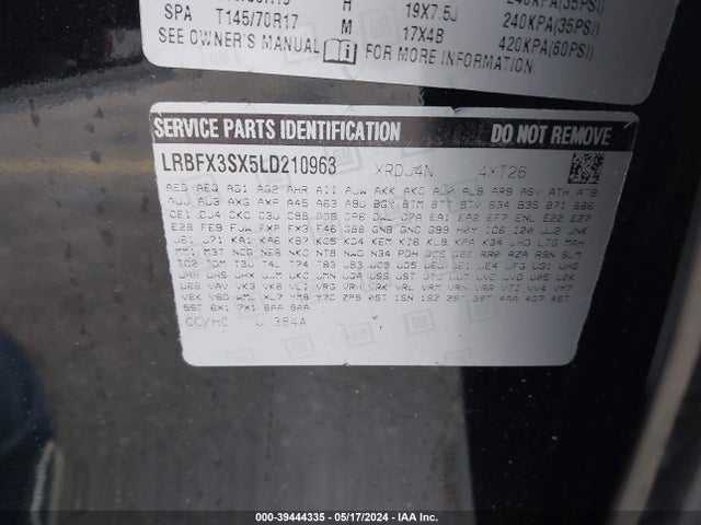 Buick Envision Awd Premium I 2020 LRBFX3SX5LD210963 Image 9