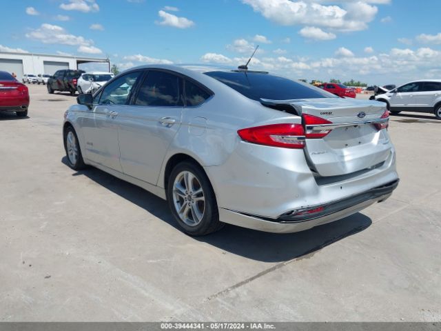 3FA6P0LU6JR281443 Ford Fusion Hybrid Se