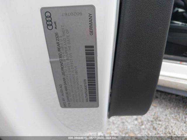 WAUTNAF50JA001679 Audi A5 2.0t Premium