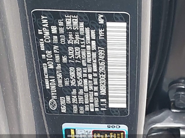 Hyundai Palisade Xrt 2024 KM8R3DGE2RU674997 Image 9