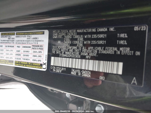 Lexus Rx 350 Premium Plus 2023 2T2BAMCA3PC023656 Image 9