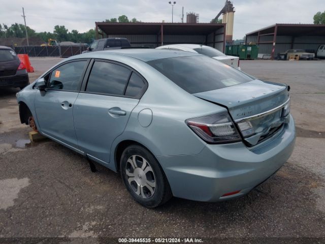 19XFB4F3XFE000326 Honda CIVIC HYBRID