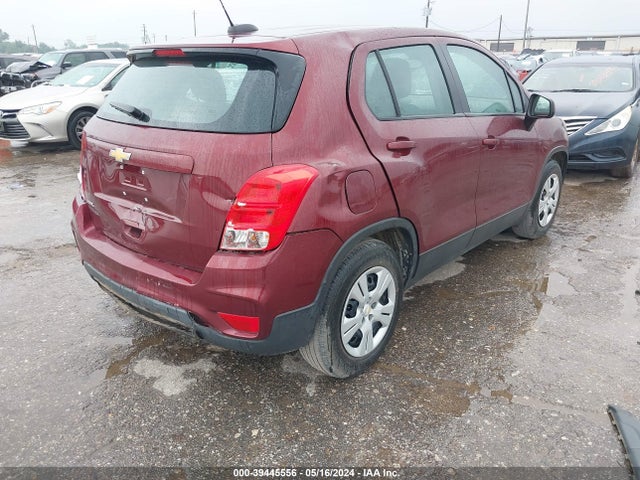 Chevrolet TRAX LS 2017 3GNCJKSB6HL185746 Image 4
