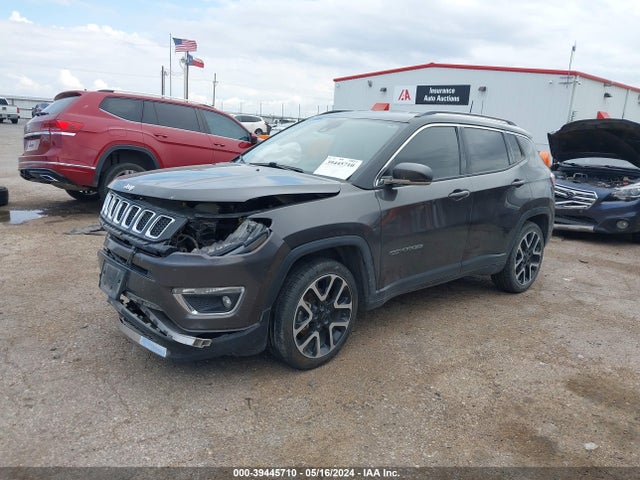 3C4NJCCBXJT494891 Jeep Compass Limited Fwd